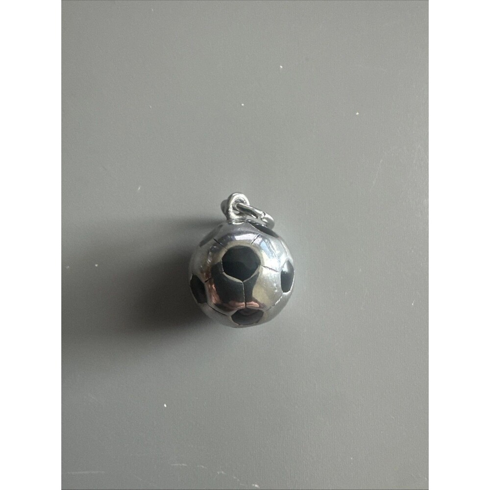 Stainless Steel Soccer Football Pendant Chain Gift Men’s World Cup